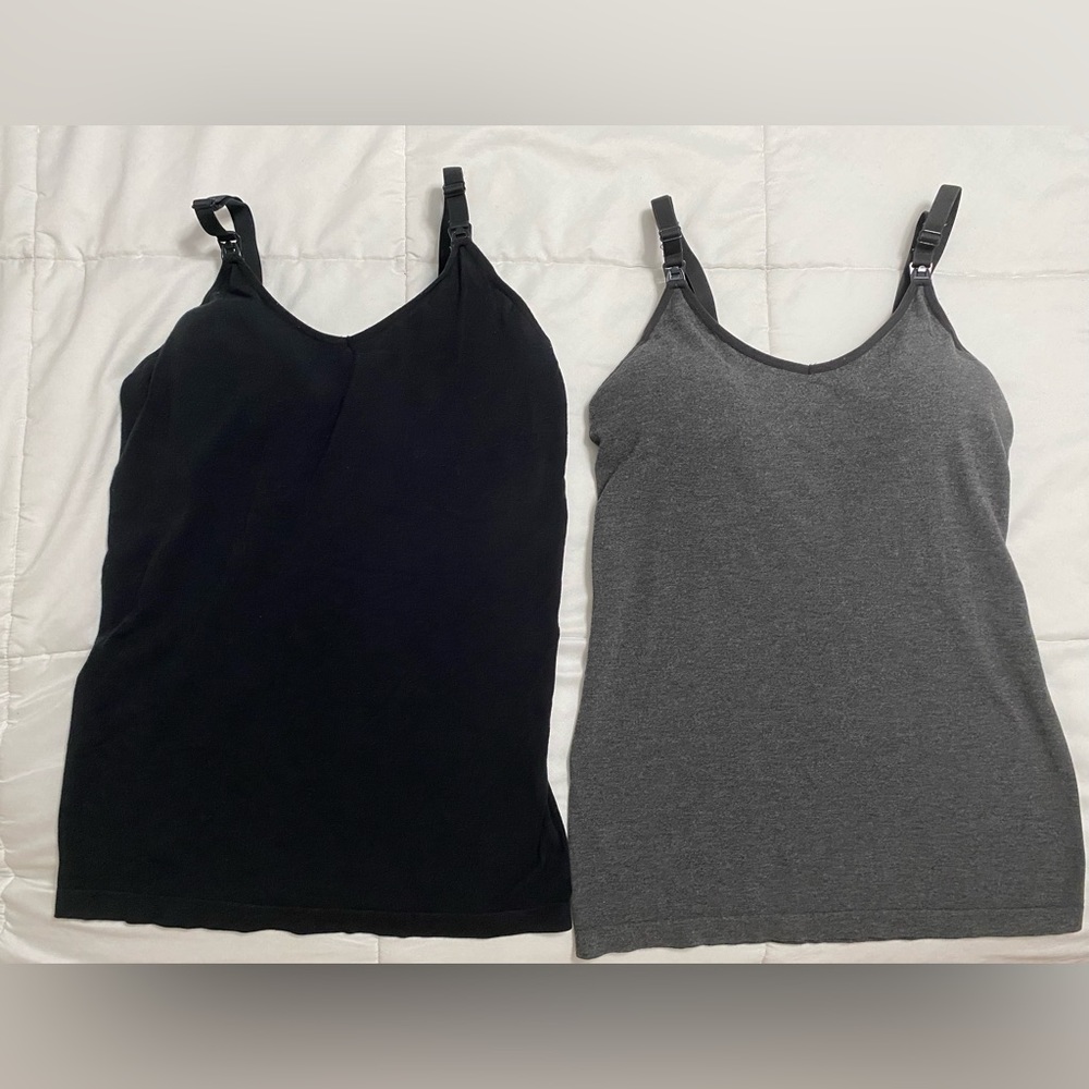 Auden maternity nursing cami bundle of 2